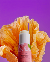 Load image into Gallery viewer, Wellbeing Solid Perfume 0with orange flower
