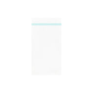 Vietri Papersoft Napkins Fringe Aqua Guest Towels