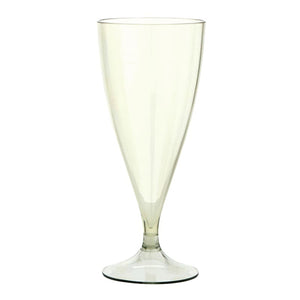 Acrylic Champagne Bottle Set - 5 Stackable Glasses - Pairs Well Champagne