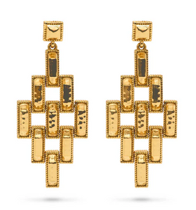 Capucine de Wulf Pathway Post Drop Earrings - Gold
