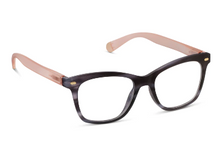 Load image into Gallery viewer, Peepers Sinclair Reading Glasses - Charcoal Horn/Blush
