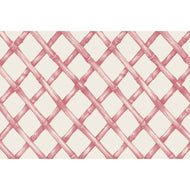 Hester & Cook Pink Lattice Placemats - Pad of 18 Sheets
