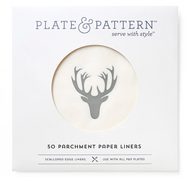 Plate & Pattern Oh Deer Plate Liners - 50pk