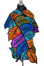 Load image into Gallery viewer, Pomegranate Moon Leaf Work Scarf
