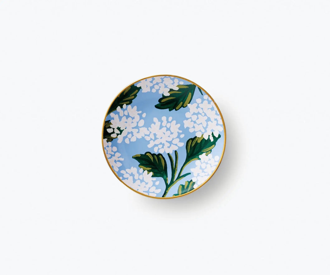 Rifle Paper Porcelain Ring Dish Hydrangea