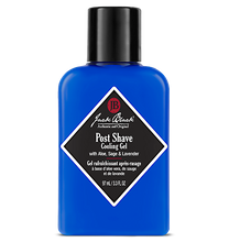 Load image into Gallery viewer, black and blue bottle of Jack Black Post Shave Cooling Gel 
