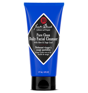 Black and blue tube of Jack Black Pure Clean Daily Facial Cleanser 
