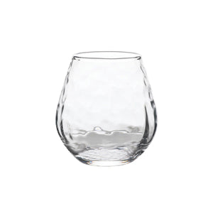 Juliska Puro Stemless Red Wine Glass Clear