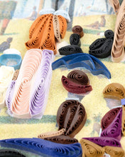 Load image into Gallery viewer, Quilled Artist Series A Sunday Afternoon on the Island of La Grande Jatte, Seurat Greeting Card
