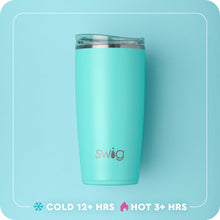 Load image into Gallery viewer, graphic of the Tumbler 22oz with the text cold 12+ hours hot 3+ hours
