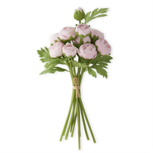 Load image into Gallery viewer, Real Touch 15 Inch Ranunculus Bundle - 10 Stems
