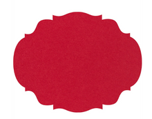 Load image into Gallery viewer, Red French Frame Placemats
