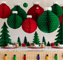 Load image into Gallery viewer, Hester &amp; Cook Red Honeycomb Medium Classic Ornament

