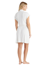 Load image into Gallery viewer, Rib Dream 35&quot; Cap Sleeve Robe - Cloud
