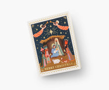 Load image into Gallery viewer, Rifle Paper Christmas Nativity Card
