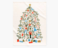 Rifle Paper Christmas Tree Tea Towel