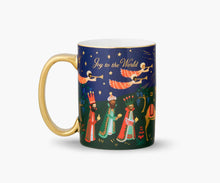 Load image into Gallery viewer, Rifle Paper Nativity Scene Porcelain Mug
