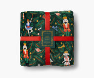 Rifle Paper Nutcracker Fleece Blanket