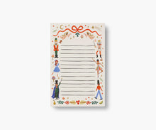 Load image into Gallery viewer, Rifle Paper Nutcracker Notepad
