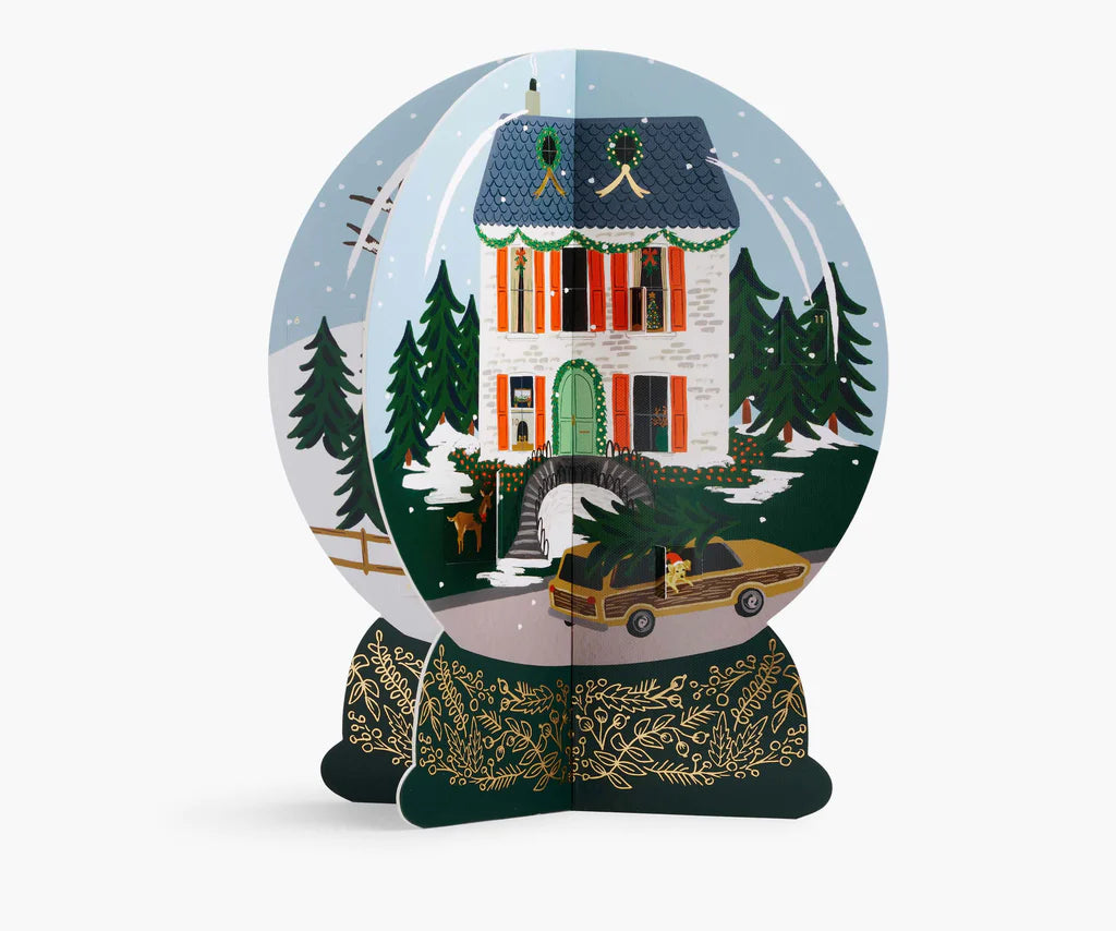 Rifle Paper Snow Globe Advent Calendar – AGAPANTHUS