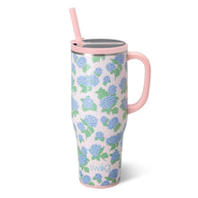 Load image into Gallery viewer, Swig Hydrangeas Mega Mug 40oz
