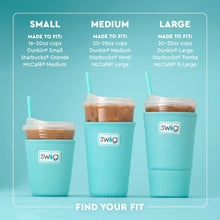 Load image into Gallery viewer, three sizes of Swig Iced Cup Coolie
