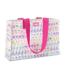 Load image into Gallery viewer, Swig Mahjong Reusable Gift Bag with pink handle

