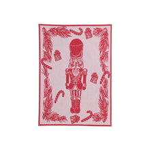 Load image into Gallery viewer, Vietri Strofinaccio Red Nutcracker Dish Towel
