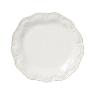 Vietri Incanto Stone Dinner Plate - White