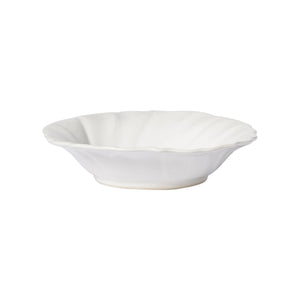 Vietri Incanto Stone Pasta Bowl - White