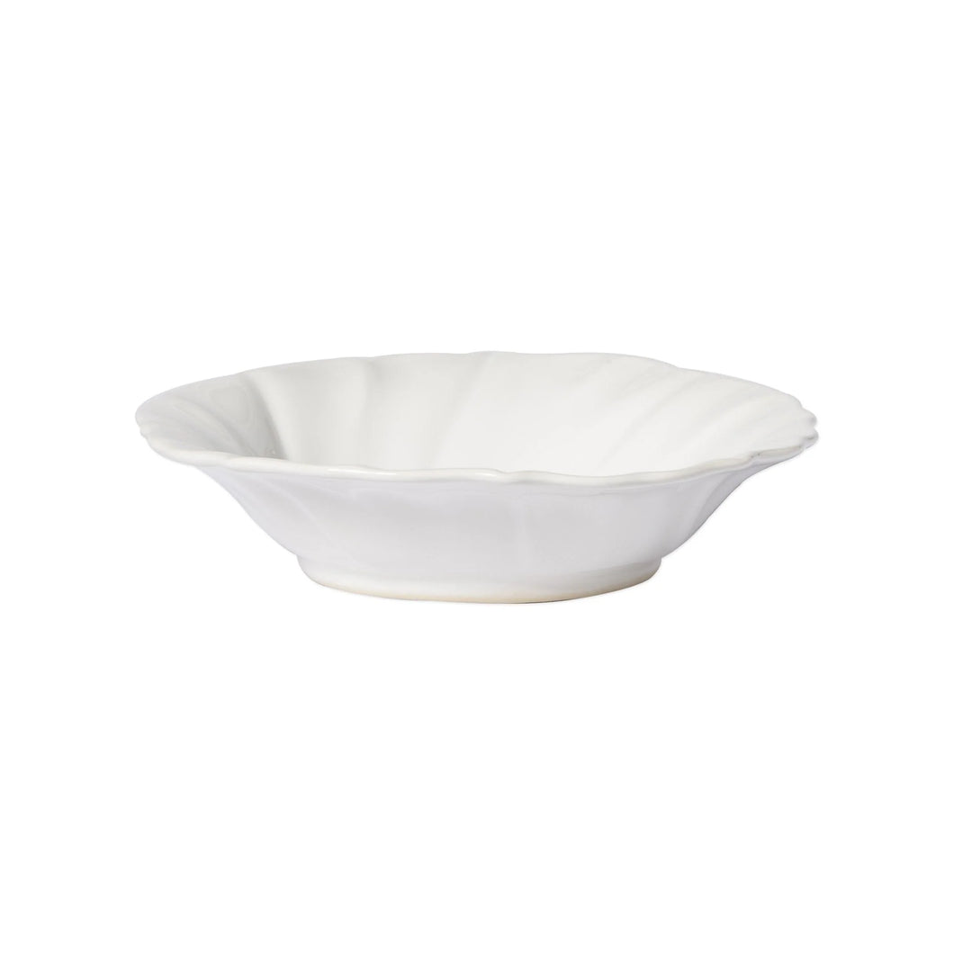 Vietri Incanto Stone Pasta Bowl - White