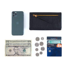 Load image into Gallery viewer, HOBO Lumen Continental Wallet Black
