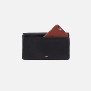 HOBO Lumen Continental Wallet Black