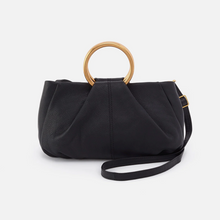 Load image into Gallery viewer, HOBO Sheila Hard Ring Satchel in Pebbled Leather - Black
