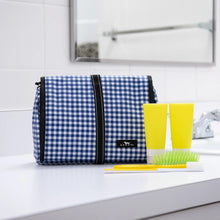 Load image into Gallery viewer, Scout Beauty Burrito Hanging Toiletry Bag - Brooklyn Checkham
