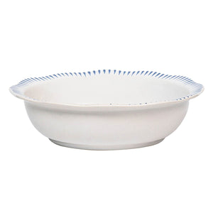 Juliska Sitio Stripe 12" Serving Bowl - Delft Blue