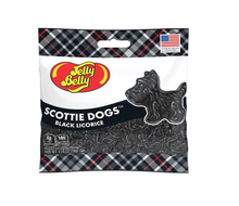 Load image into Gallery viewer, Scottie Dog Black Licorice Jelly Beans 3.5 oz Grab &amp; Go Bag
