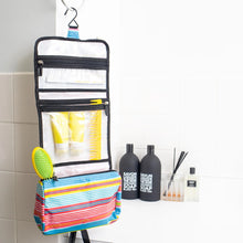 Load image into Gallery viewer, Scout Beauty Burrito Hanging Toiletry Bag - Chalk About It
