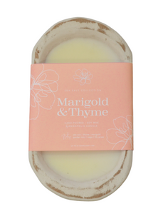 Marigold & Thyme Dough Bowl Candle