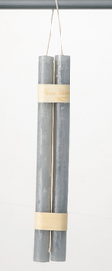 Timber Taper Candles - 12” - Dove Gray