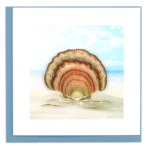 Scallop Shell Quilling Card