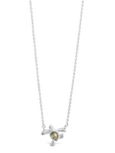 Load image into Gallery viewer, Dune Jewelry Delicate Dune Turtle Necklace: Crystal River Sand
