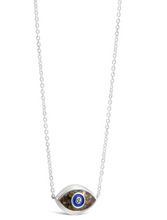 Load image into Gallery viewer, Third Eye Chakra Stationary Necklace - Crescent Beach
