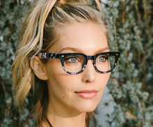 Load image into Gallery viewer, Take It Easy Reading Glasses - Black/Black Marble
