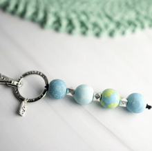 Load image into Gallery viewer, Bermuda Blue 4-Ball Keychain
