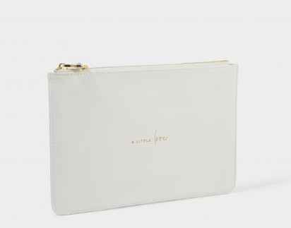 Wellness Perfect Pouch - A Little Love - White