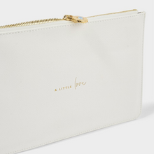 Load image into Gallery viewer, Wellness Perfect Pouch - A Little Love - White
