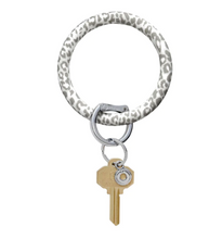 Load image into Gallery viewer, Big O Key Ring - Snow Leopard
