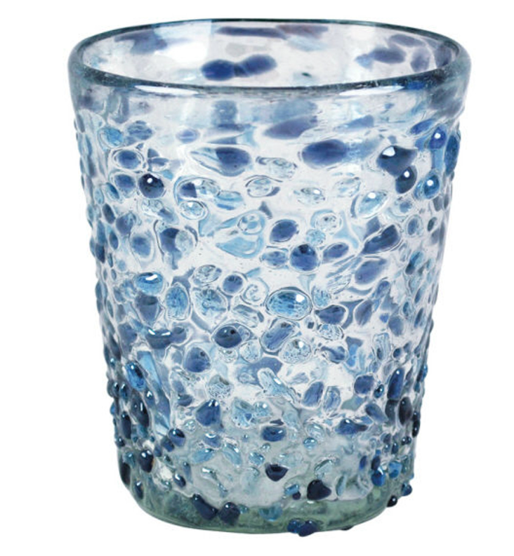 Confetti DOF Glass - Blue