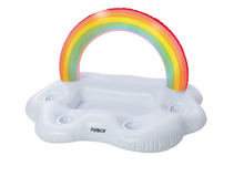 Load image into Gallery viewer, Inflatable Cooler: Rainbow Cloud Floating Drink Station

